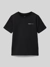 JACK & JONES T-Shirt mit Rundhalsausschnitt Modell 'VARENNA' Black