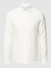 ETERNA Slim Fit Premium Smokinghemd mit Leinen-Anteil Beige