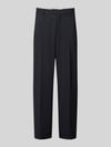 Marc O'Polo Weite Hose mit Woll-Anteil Modell 'MOSSBO DFB' - Marc O'Polo × DFB Travel Collection Dunkelblau