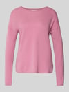 Fynch-Hatton Strickpullover aus reinem Kaschmir mit Rundhalsausschnitt Rose