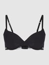 PUMA T-shirt-bh met beugels - gewatteerd Zwart