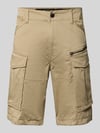 G-Star RAW Bermudas mit Pattentaschen Modell 'ROVIC ZIP' Beige