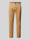 Tommy Jeans Slim Fit Chino aus Baumwoll-Mix Modell 'SCANTON' Beige
