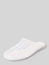 BIANCO Clogs in semitransparant design Wit