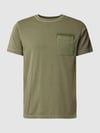 JOOP! JEANS T-Shirt mit aufgesetzter Brusttasche Modell 'Caspar' Oliv
