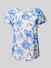 Christian Berg Woman T-shirt met ronde hals Blauw