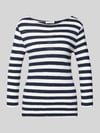 Christian Berg Woman Longsleeve mit 3/4-Arm Dunkelblau