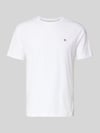 GANT Regular Fit T-Shirt mit Label-Stitching Modell 'SHIELD' Offwhite