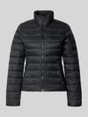 Lacoste Slim Fit Steppjacke mit Logo-Detail Black