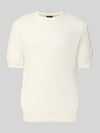 Antony Morato Gebreid shirt van katoen Offwhite