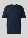 Selected Regular Fit T-Shirt aus reiner Baumwolle Modell 'COLMAN' Marine