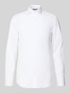 BOSS Slim Fit Business-Hemd mit Stretch-Anteil Modell 'Hank Hai' Weiss