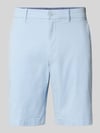 Tommy Hilfiger Regular Fit Bermudas aus Baumwoll-Mix Hellblau