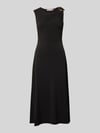 Christian Berg Woman Selection Midikleid mit Schulter-Applikation Black