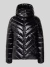 Christian Berg Woman Selection Steppjacke mit Kapuze und Reißverschluss Black