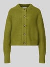 Topshop Boxy Fit Strickjacke Modell 'FLORA' Khaki