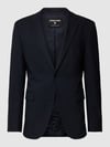 Strellson Regular Fit 2-Knopf-Sakko mit Woll-Anteil Dunkelblau