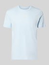 s.Oliver RED LABEL regular fit T-shirt van puur katoen Lichtblauw