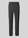 BOSS Regular fit pantalon van scheerwolmix model 'H-LEON-MM-C-NF' Antraciet