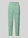 Tom Tailor Relaxed fit stoffen broek van viscosemix Mintgroen