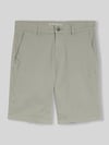 Tom Tailor Szorty chino o kroju slim fit z czystej bawełny Średnioszary