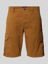 Lyle & Scott Regular FIt Cargoshorts mit Logo-Stitching Modell 'WEMBLEY' Beige
