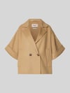 Weekend Max Mara Regular Fit Kurzmantel aus reiner Schurwolle Modell 'NEO' Camel