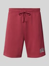 GAP Sweatshorts mit Logo und elastischem Bund Dunkelrot