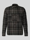 ONLY & SONS Regular fit overhemdjack van puur katoen, model 'GUDMUND' Zwart