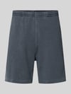 Carhartt Work In Progress Regular Fit Shorts mit elastischem Bund Modell 'Harper' Dunkelblau