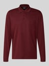 RAGMAN koszulka polo o kroju regular fit z mieszanki bawełny Bordowy