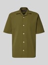 Tommy Hilfiger Koszula casualowa o kroju relaxed fit z materiału seersucker Khaki
