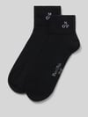 Marc O'Polo Socken mit Logo-Detail im 2er-Pack Black