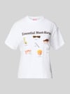 JJXX T-shirt met motiefprint model 'COLLAGE' Wit
