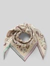 FRAAS Seidentuch aus reiner Seide mit Allover-Paisley-Print Beige