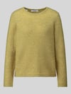 Selected Regular Fit Pullover aus Woll-Mix Modell 'LULU' Hellgruen