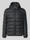 MCNEAL Steppjacke mit Kapuze und Reißverschluss Black