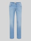 Brax Regular Fit Jeans aus Baumwoll-Kaschmir-Mix Modell 'Cadiz' Dunkelblau