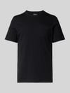 s.Oliver RED LABEL Regular fit T-shirt van puur katoen Zwart