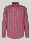 Seidensticker Slim Fit Businesshemd aus reiner Baumwolle Modell 'New Kent' Bordeaux