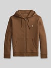Polo Ralph Lauren Regular Fit Sweatjacke aus Baumwoll-Mix Mittelbraun