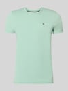 Tommy Hilfiger Slim Fit T-Shirt aus Baumwoll-Mix Mint
