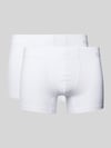 HANRO Trunks mit Label-Detail im 2er-Pack Weiss