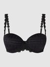 Marie Jo Beha met cups en hartvormige hals, model 'Avero' Zwart