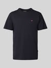 Napapijri T-Shirt mit Label-Stitching Black