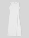 Tommy Hilfiger Körpernahes Freizeitkleid aus reiner Baumwolle Ecru