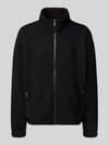 CK Calvin Klein Fleecejacke aus Woll-Mix Black