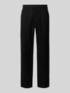 Lindbergh Slim Fit Stoffhose mit Viskose-Anteil Black