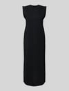 PIECES Regular Fit Sweatkleid aus Baumwoll-Mix Modell 'CHILLI SUMMER' Black