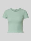 ONLY Slim Fit T-Shirt mit Viskose-Anteil Modell 'EMMA' Mint